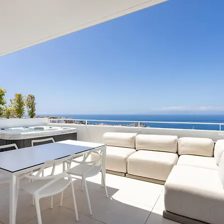아파트 Luxury Sea View With Private Pool, Sauna & Jacuzzi By Hermosa