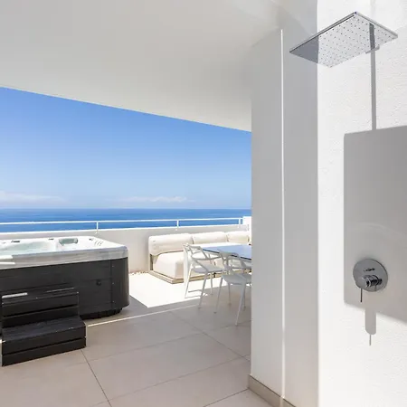 Luxury Sea View With Private Pool, Sauna & Jacuzzi By Hermosa 아칸티라도