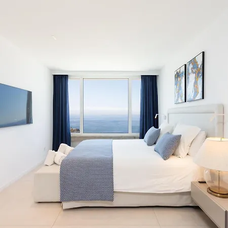 아파트 Luxury Sea View With Private Pool, Sauna & Jacuzzi By Hermosa 아칸티라도